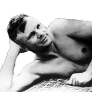 🏕 Yuri Gagarin Yuri Gagarin, cosmonaut, Soviet, space, hero telegram sticker