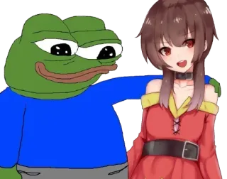 ♥️ Meme, Anime, Kartun, Meme internet telegram sticker