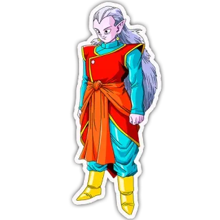 😇 Supreme Kai Dragon Ball Kaioshin Supremo, Anime, Dragon Ball, Personagem whatsapp sticker