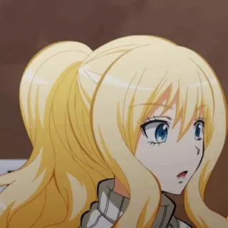 🌙 Irina Jelavić Assassination Classroom Anime, Blondynka, Kobieta, Postać telegram sticker