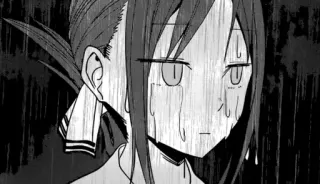 ⛈ Anime, Manga, Kaguya-sama, Regen, Traurig, Weinen telegram sticker