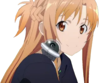 🙂 Asuna Yuuki Sword Art Online Anime, Sword Art Online, Asuna, Yuuki, Personnage, Fantaisie whatsapp sticker