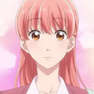 🎀 Anime, Mangá, Personagem, Garota, Cabelo rosa telegram sticker