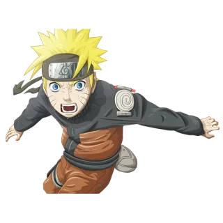😠 Naruto anime, ninja, cartoon, naruto uzumaki telegram sticker