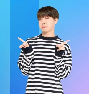 🙅‍♂ J-Hope J-Hope, BTS, K-Pop, Sänger, Musiker telegram sticker