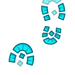 👣