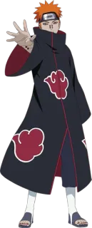 🤘 Pain Naruto アニメ, マンガ, ナルト, ペイン, 暁, 忍者 telegram sticker