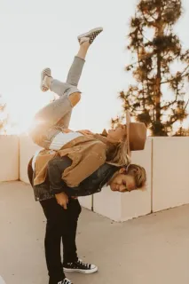 💖 pareja, relación, diversión, aire libre, amigos telegram sticker
