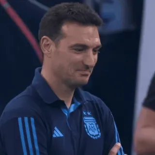 π Lionel Scaloni Argentina National Football Team whatsapp sticker