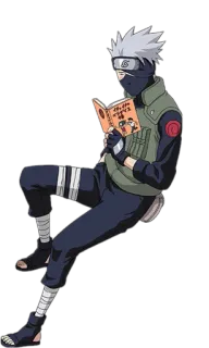 🚫 Kakashi Naruto kakashi, naruto, anime, character telegram sticker