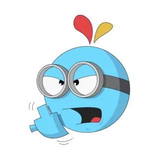 👃 Cartone animato, Emoji, Dito medio, Offensivo, Maleducato, Sticker telegram sticker