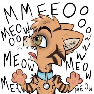 😖 MMEEOO
MEOW gato, gatinho, miau, felino, animal, animal de estimação telegram sticker