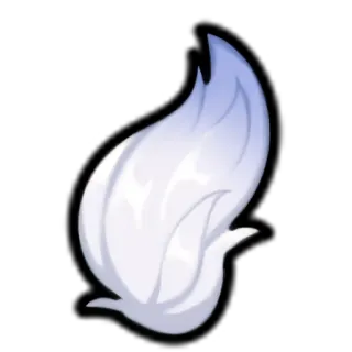 🦊 feder, flügel, weiß, symbol, licht telegram sticker