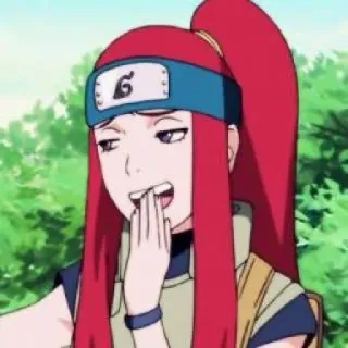 😼 Kushina Uzumaki Naruto Аниме, Мультфильмы, Кушина Узумаки, Наруто telegram sticker