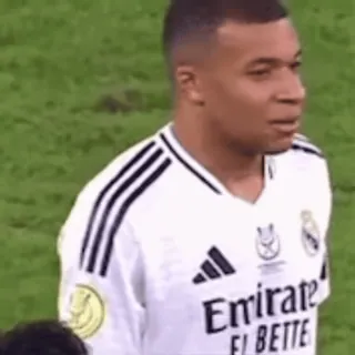 ☄️ Kylian Mbappé Real Madrid Emirate telegram sticker