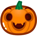 😮 호박, 할로윈, 가을, 가을, 이모지, 축하, 계절 telegram sticker