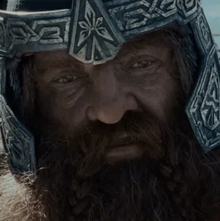 💍 Thorin Oakenshield The Hobbit Thorin Escudo de Carvalho, anão, O Hobbit, personagem, fantasia, filme whatsapp sticker