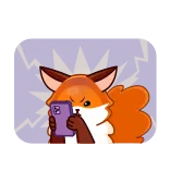 Red Fox @TgEmojis telegram emojis 😠