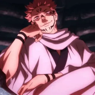 ✨ Ryomen Sukuna Jujutsu Kaisen Anime, Dämon, Jujutsu Kaisen, Sukuna whatsapp sticker