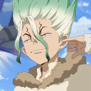 💈 Ishigami Senku Dr. Stone Anime, Wissenschaftler, Charakter, Dr. Stone, Senku telegram sticker