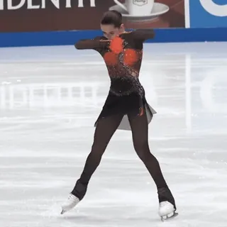 🐍 Pattinaggio artistico, Pattinaggio su ghiaccio, Sport, Atleta, Performance telegram sticker