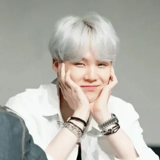 ☁️ Suga K-POP, BTS, SUGA, ミン・ユンギ, ミュージシャン, アイドル telegram sticker