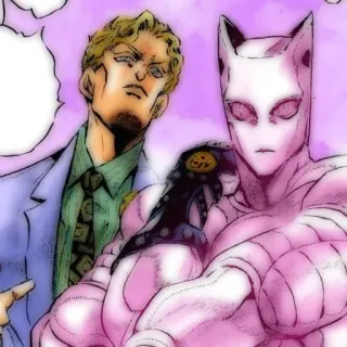 🐈‍⬛ Yoshikage Kira JoJo's Bizarre Adventure Anime, Jojo, Bizarre, Aventura, Kira, Yoshikage, Killer Queen, Stand telegram sticker