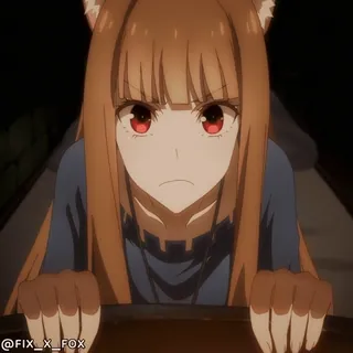 😤 Holo Spice and Wolf whatsapp sticker