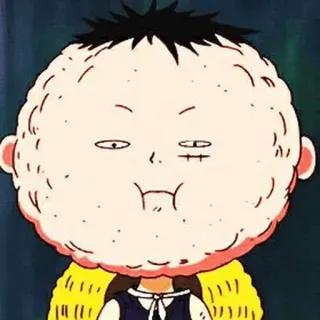👒 Anime, Kreskówka, Śmieszne, Meme, Postać, Naklejka telegram sticker