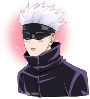 ☁️ Gojo Satoru Jujutsu Kaisen STICKERSINDO Anime, Gojo Satoru, Jujutsu Kaisen, Adesivo, Adesivo Anime telegram sticker