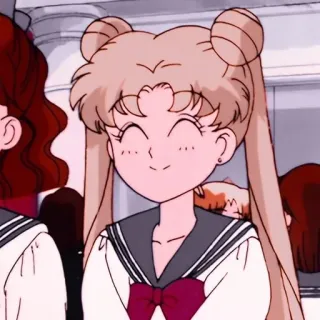 😊 Sailor Moon anime, manga, character, girl, sailor uniform, cartoon telegram sticker