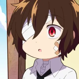 ☕️ Osamu Dazai Bungou Stray Dogs Аниме, Мультфильм, Манга, Персонаж telegram sticker