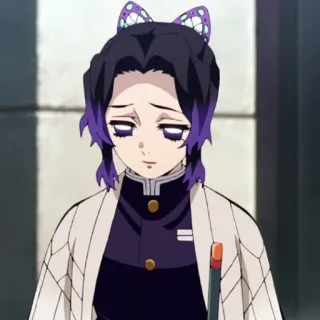 🔥 Shinobu Kocho Demon Slayer Anime, Demon Slayer, Shinobu Kocho, Manga, Violet, Papillon telegram sticker