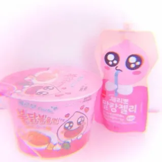 🍥 젤리뽀
말랑젤리 jelly, snack, food, dessert, korean, peach telegram sticker