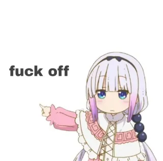 Kanna chan whatsapp stickers