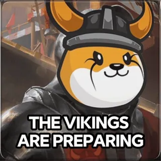 🧐 THE VIKINGS ARE PREPARING 바이킹, 준비, 도지, 만화, 헬멧 telegram sticker