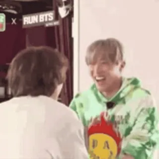 👬 RUN BTS bts, kpop, entertainment, run bts, music telegram sticker