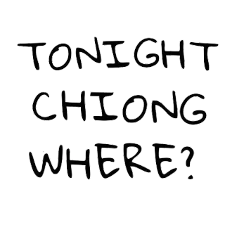 💕 TONIGHT
CHIONG
WHERE? hoje à noite, onde, meme whatsapp sticker