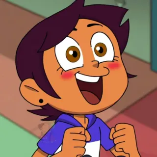 😍 Luz Noceda The Owl House cartoon, animation, the owl house, luz noceda telegram sticker
