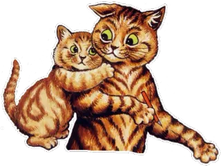 😚 cat, kitten, animals, cute, drawing, cartoon, pet telegram sticker