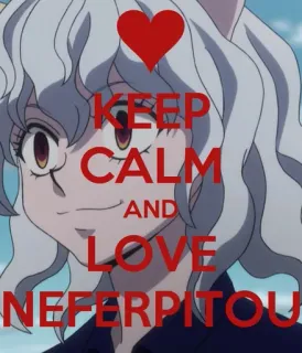 Neferpitou ( @Ali_DMC ) telegram stickers