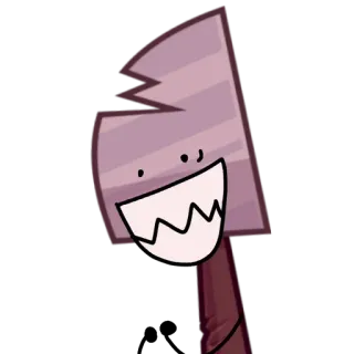 🤪 machado, desenho animado, arma, arrepiante, horror telegram sticker