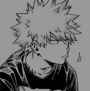 🩹 Katsuki Bakugo My Hero Academia Anime, Manga, Katsuki Bakugo, My Hero Academia telegram sticker