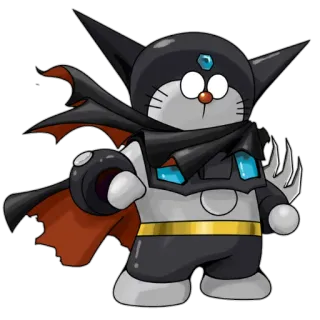 😏 Doraemon Anime, Cartoon, Katze, Roboter, Batman, Doraemon whatsapp sticker