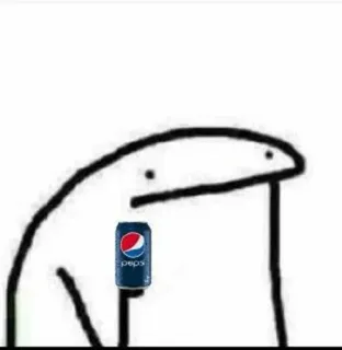 📈 Pepsi, Refrigerante, Bebida, Bebidas, Boneco palito telegram sticker