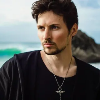 ✈️ man, beach, portrait, necklace, male, ocean, shore, jewelry telegram sticker