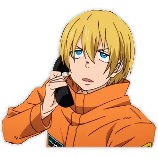 Enen no shouboutai / Пламенная бригада пожарных telegram stickers