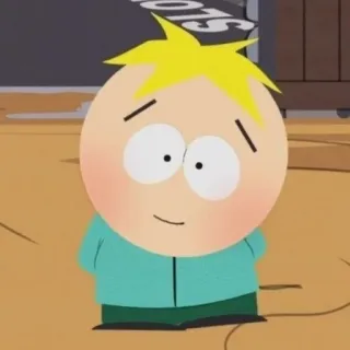 🌟 Butters Stotch South Park dibujos animados, comedia, Butters, South Park whatsapp sticker