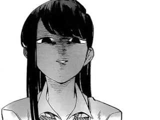 😀 Komi Shouko Komi Can't Communicate Anime, Mangá, Komi can't communicate, Komi Shouko, Expressão, arrogante whatsapp sticker