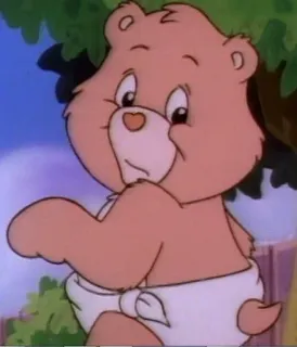 🙄 Care Bear Glücksbärchi, Cartoon, Niedlich, Bär whatsapp sticker